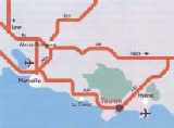 Location on the Med Coast
